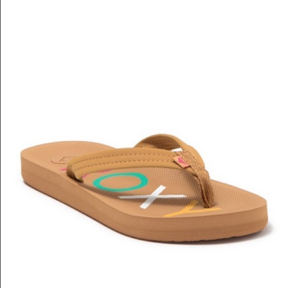 NWT Roxy Luau beach Sandals flip flops size 9, 10